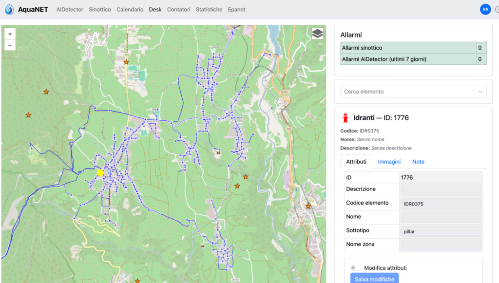 Mappatura georeferenziata